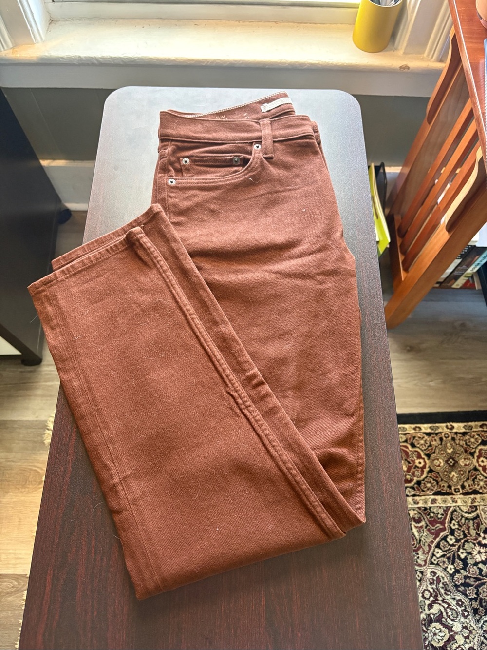 Banana Republic men’s Traveller Pant (Rust/Brown) 30x30